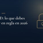 Imagen destacada de Juridigital: cumplimiento RGPD en 2026