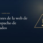 Imagen destacada de Juridigital: errores en la web de un despacho