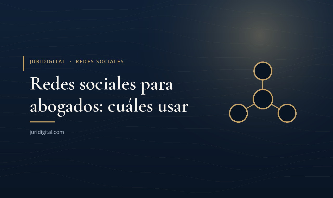 Imagen destacada de Juridigital: redes sociales para abogados
